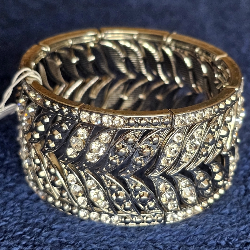 New York & Company Bling Silvertone  Bracelet